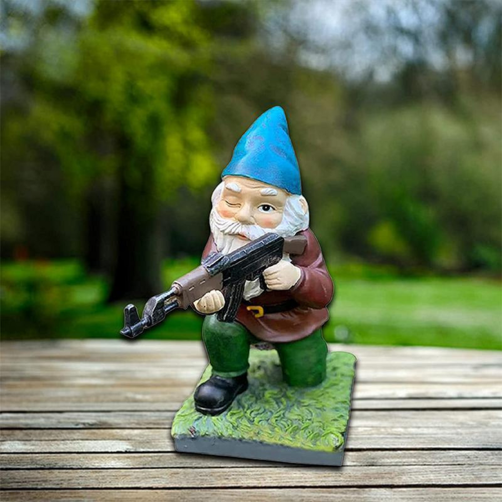 Drelix - Gnomo da Giardino Militare