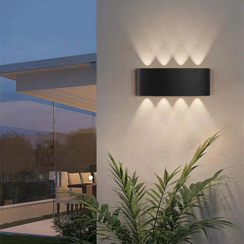 Luce da Parete LED in Alluminio Impermeabile per Esterni