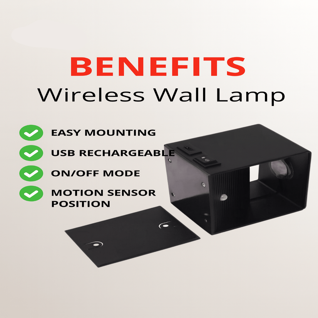 BEAMFLEX – Applique LED senza fili con fascio di luce regolabile