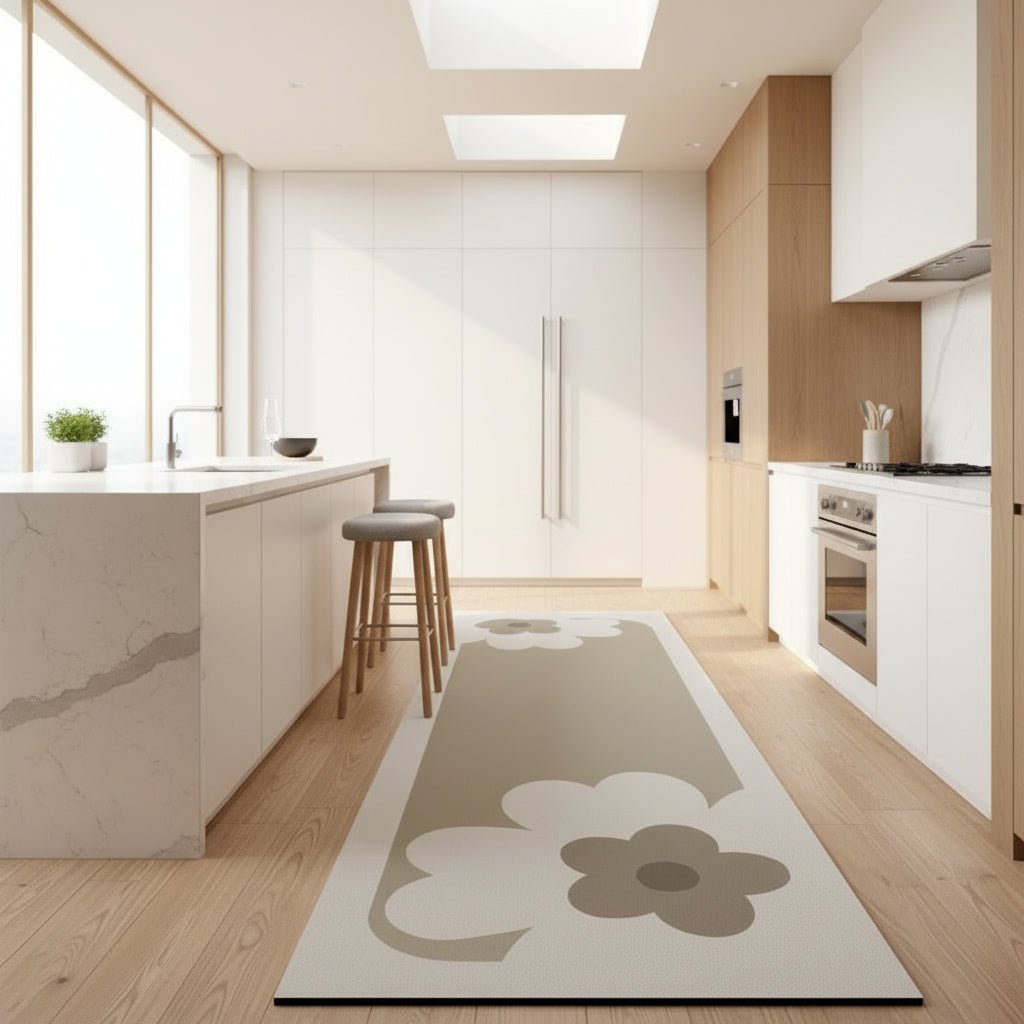 KITCHENEASE – Tappeto da cucina anti-affaticamento con superficie assorbente e antiscivolo