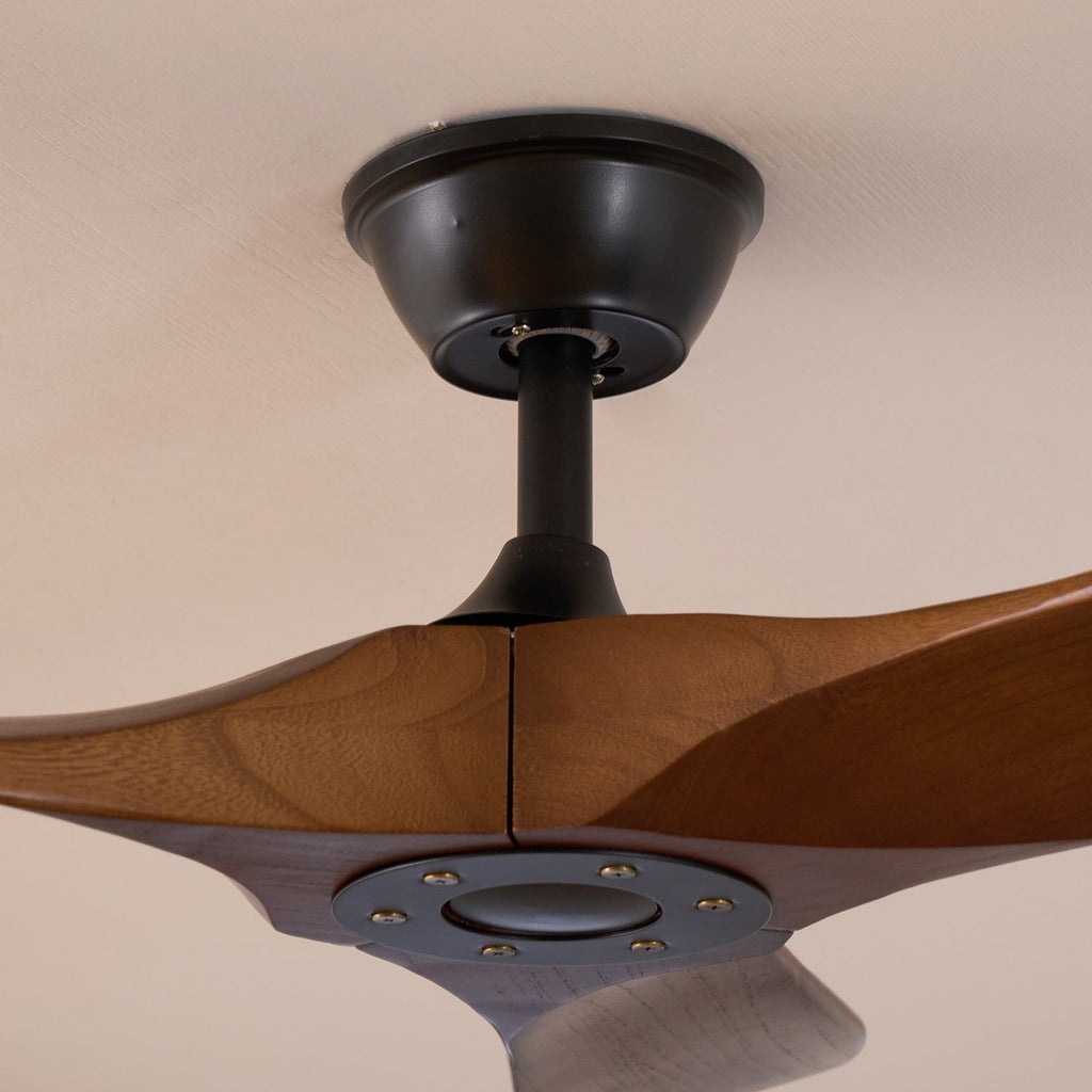 Clivara - Ventilatore da soffitto con telecomando Design moderno silenzioso