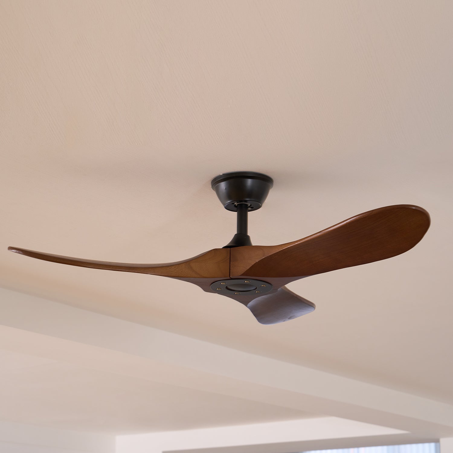 Clivara - Ventilatore da soffitto con telecomando Design moderno silenzioso