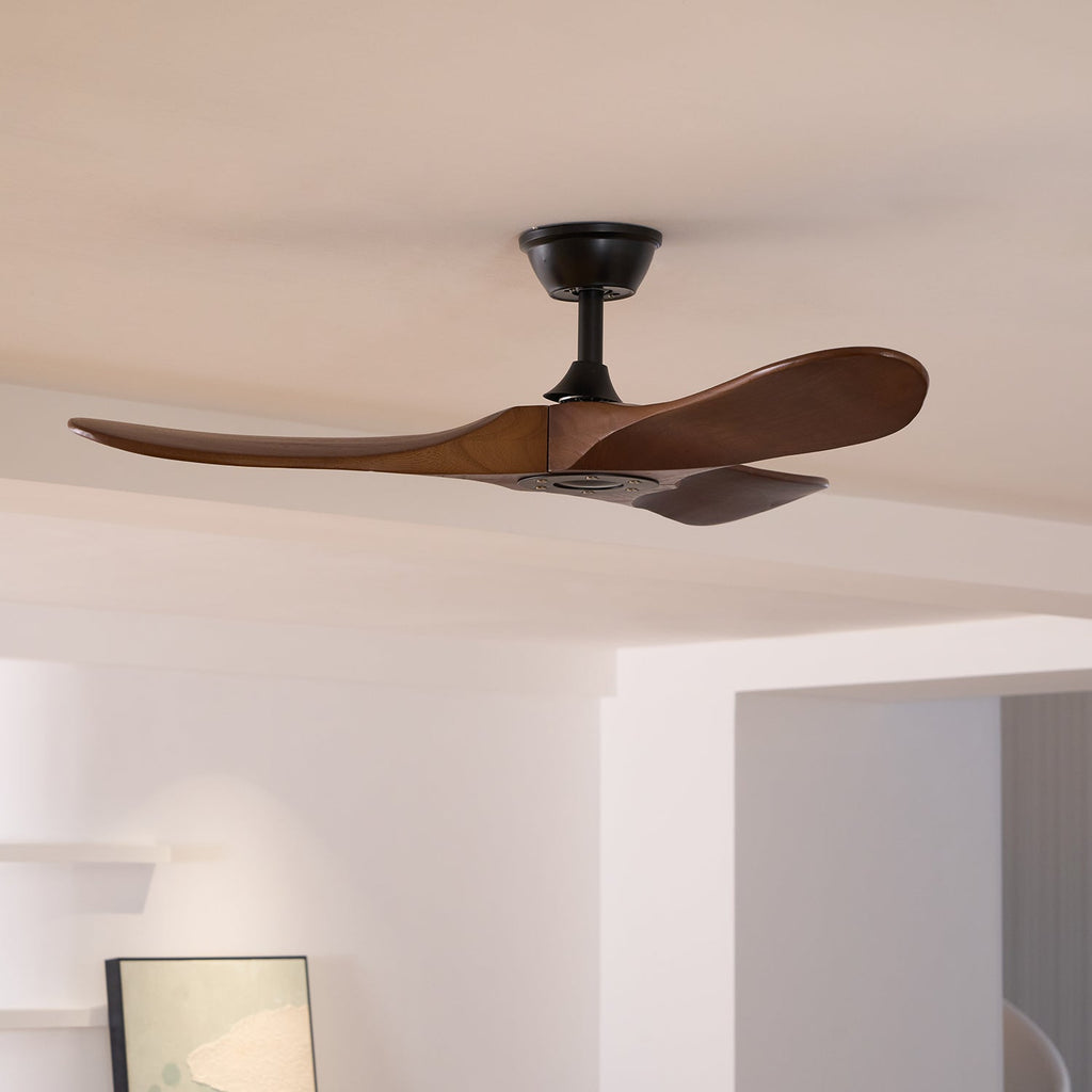 Clivara - Ventilatore da soffitto con telecomando Design moderno silenzioso