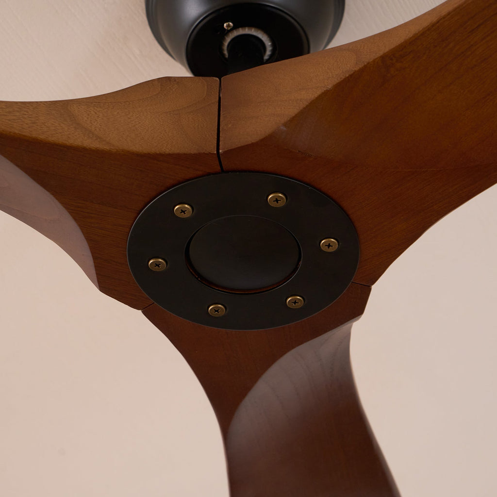 Clivara - Ventilatore da soffitto con telecomando Design moderno silenzioso