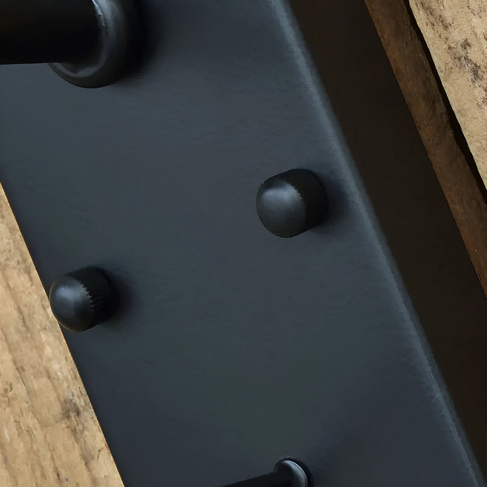 Castiron – Lampada da Parete Nera Antica in Stile Industriale Vintage