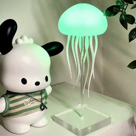 Lampada da Tavolo a LED Medusa con Luce a Cambiamento di Colore