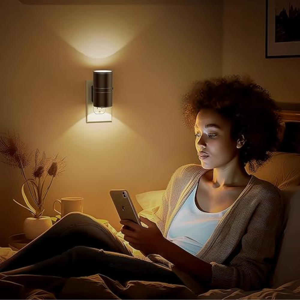 Contatto Nattlys con rilevamento della luce e luminosità regolabile