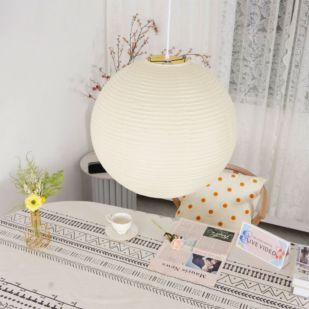 Lampada a Sospensione in Carta Giapponese Serie Akari A