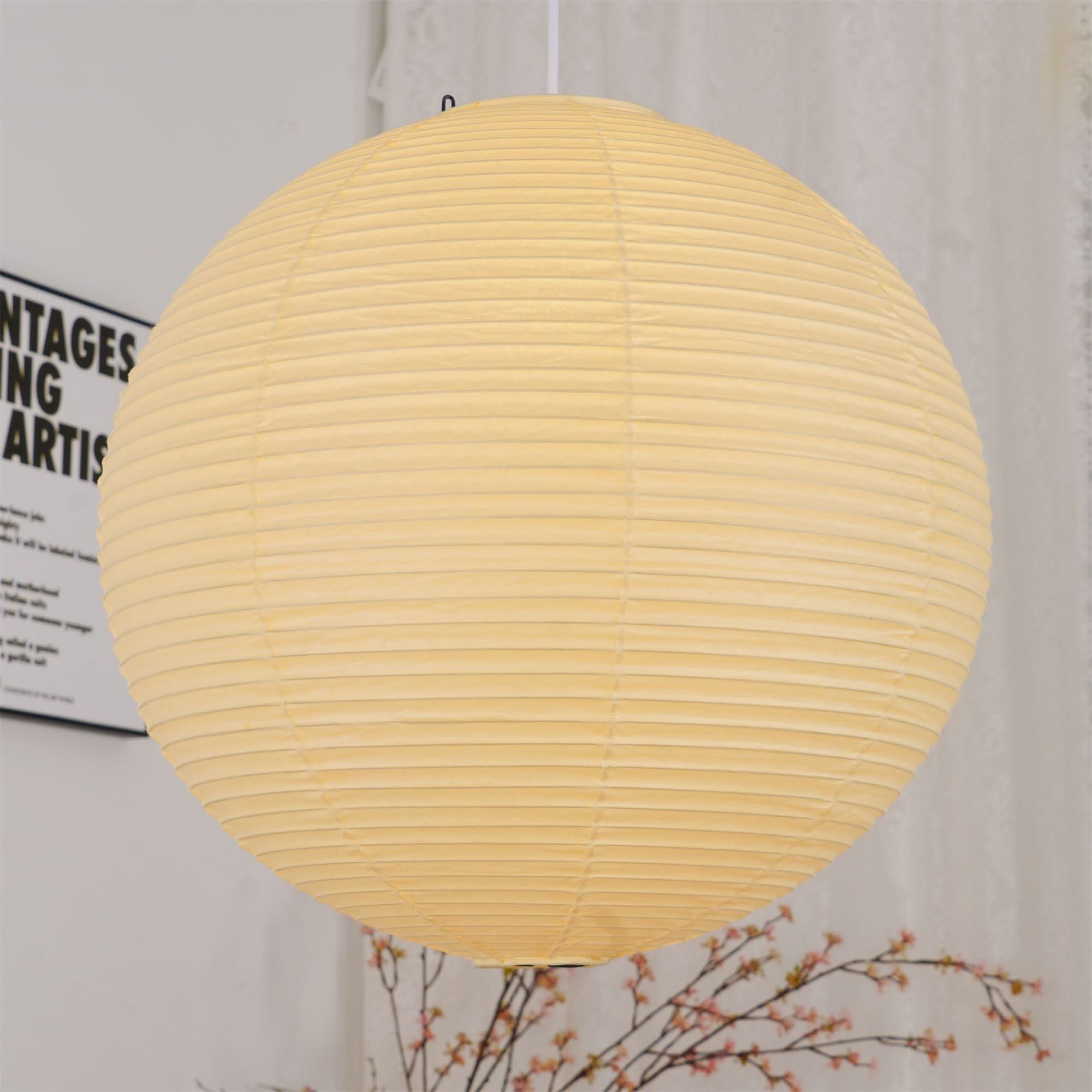 Lampada a Sospensione in Carta Giapponese Serie Akari A