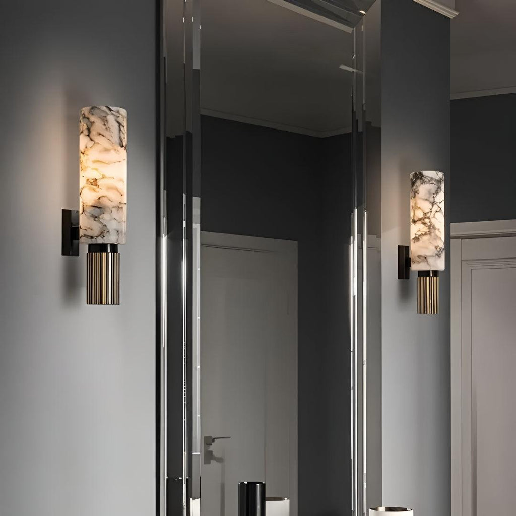 Applique in Marmo Alabastro con Design Moderno