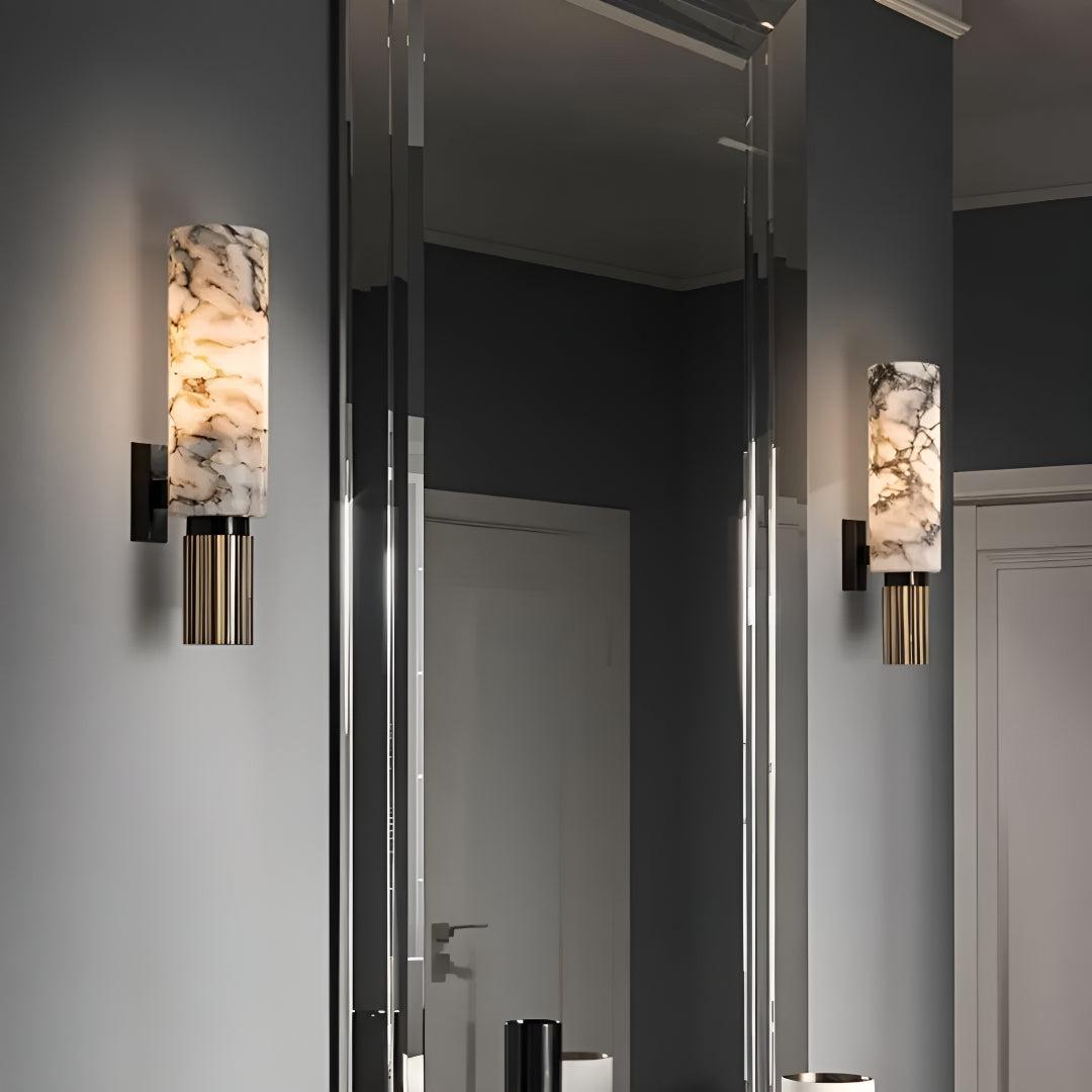 Applique in Marmo Alabastro con Design Moderno