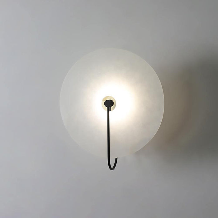 Lampada LED in Alabastro da Parete – Eleganza e Serenità nella Luce