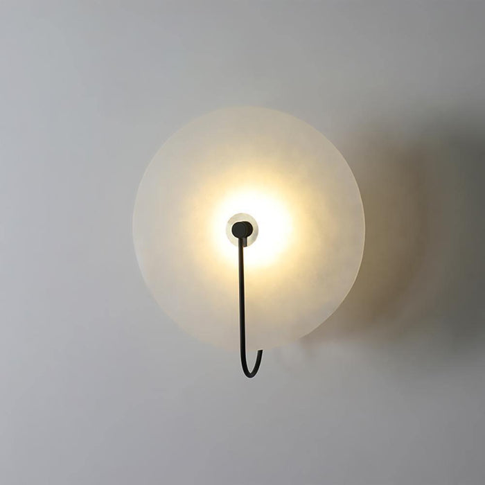 Lampada LED in Alabastro da Parete – Eleganza e Serenità nella Luce