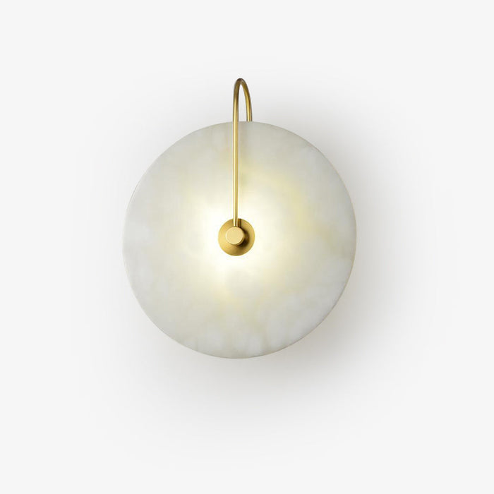 Lampada LED in Alabastro da Parete – Eleganza e Serenità nella Luce