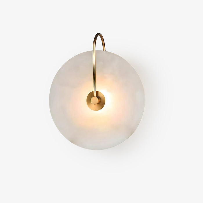 Lampada LED in Alabastro da Parete – Eleganza e Serenità nella Luce