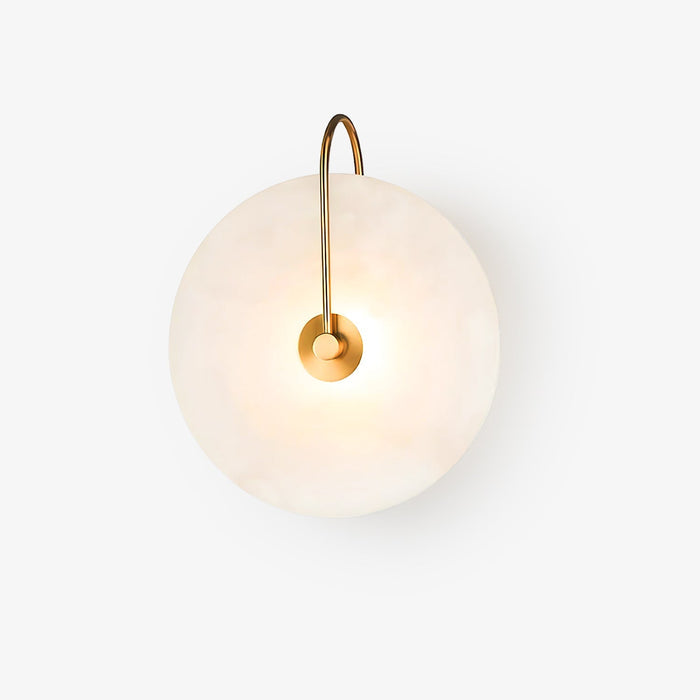 Lampada LED in Alabastro da Parete – Eleganza e Serenità nella Luce