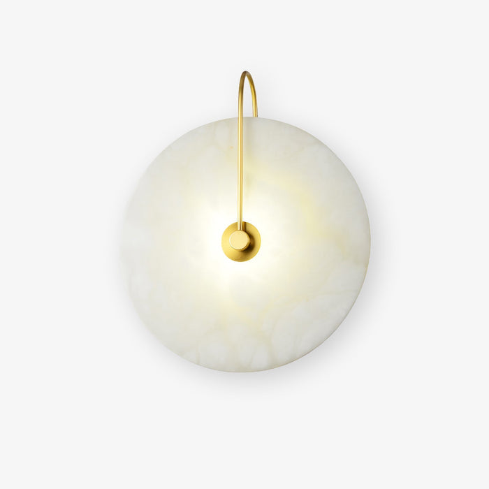 Lampada LED in Alabastro da Parete – Eleganza e Serenità nella Luce