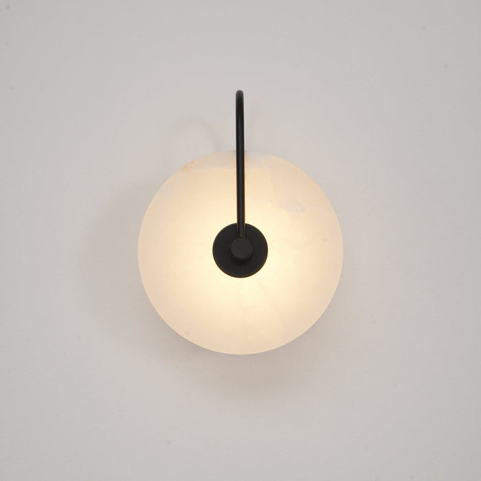 Lampada LED in Alabastro da Parete – Eleganza e Serenità nella Luce