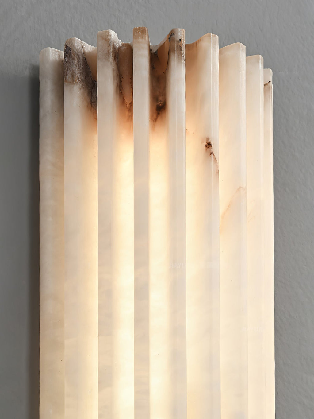 Campbell | Applique da Parete in Alabastro di Lusso, Lampada da Parete LED Moderna per Soggiorno, Camera da Letto e Corridoi