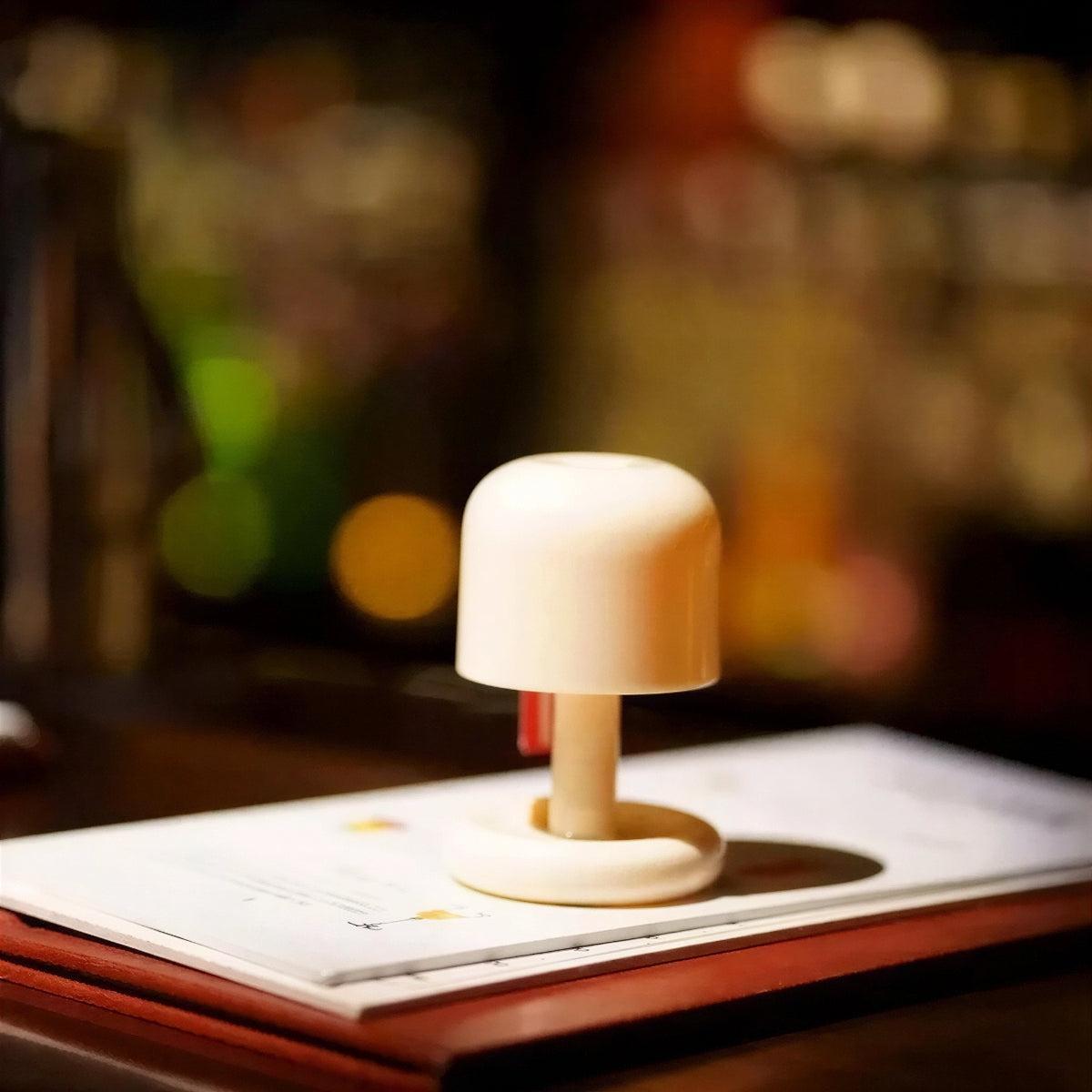 Lampada da Tavolo Ambientale al Tramonto per Decorazione Casa