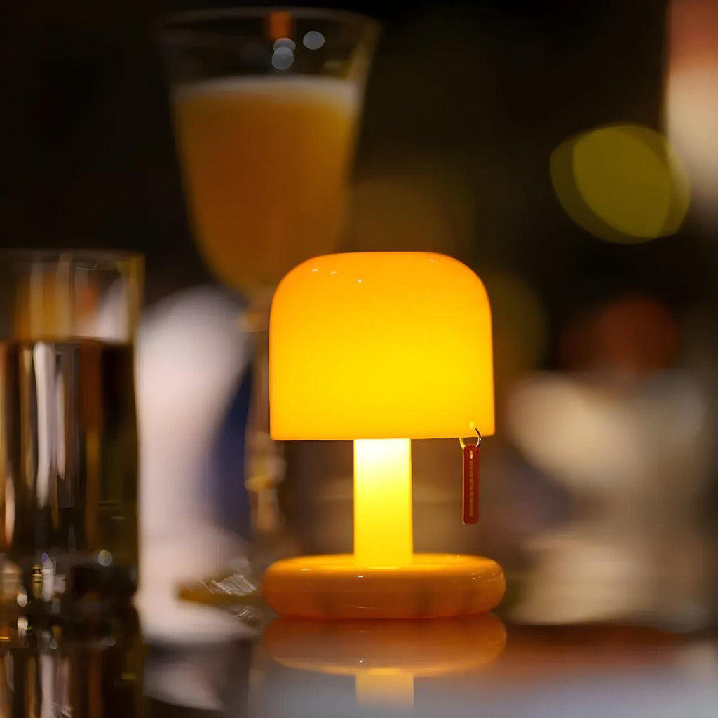 Lampada da Tavolo Ambientale al Tramonto per Decorazione Casa
