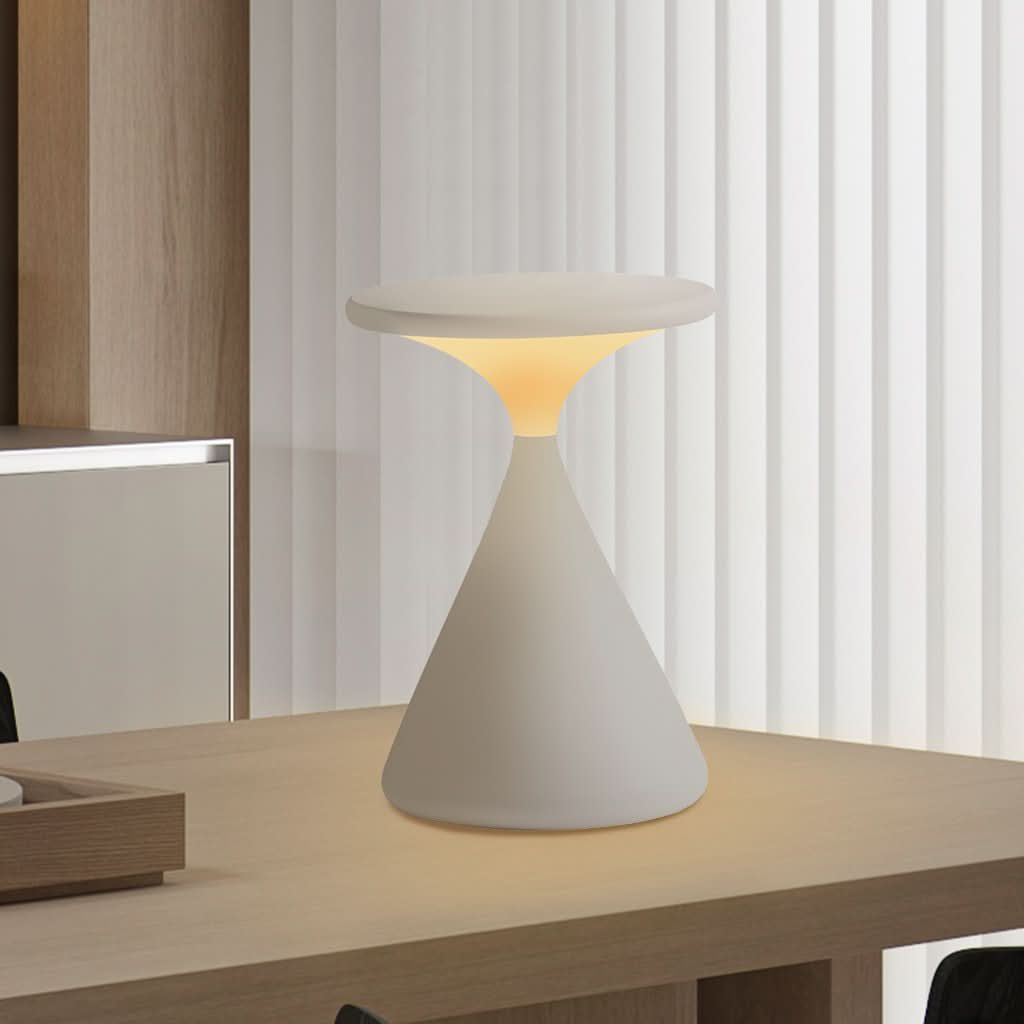 Lampada da Tavolo LED Senza Fili a Clessidra con Dimmer Touch
