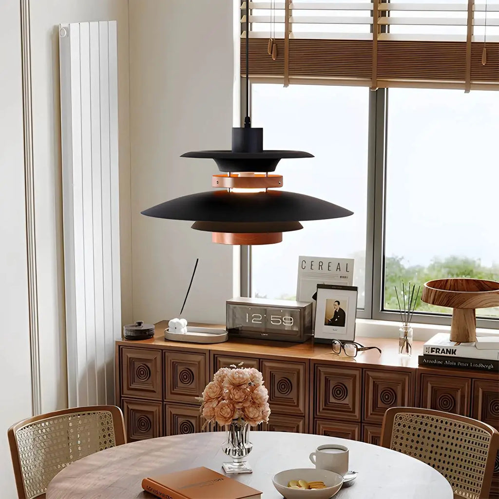 Ariyanae | Lampada a Sospensione UFO Moderna con LED Dimmerabile per Isola Cucina e Sala da Pranzo