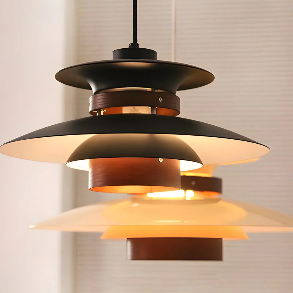 Ariyanae | Lampada a Sospensione UFO Moderna con LED Dimmerabile per Isola Cucina e Sala da Pranzo