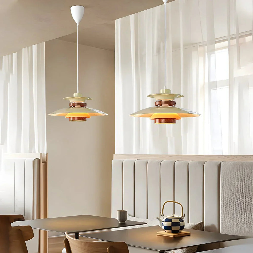 Ariyanae | Lampada a Sospensione UFO Moderna con LED Dimmerabile per Isola Cucina e Sala da Pranzo