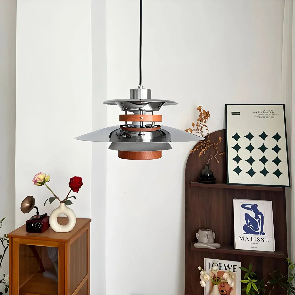 Ariyanae | Lampada a Sospensione UFO Moderna con LED Dimmerabile per Isola Cucina e Sala da Pranzo
