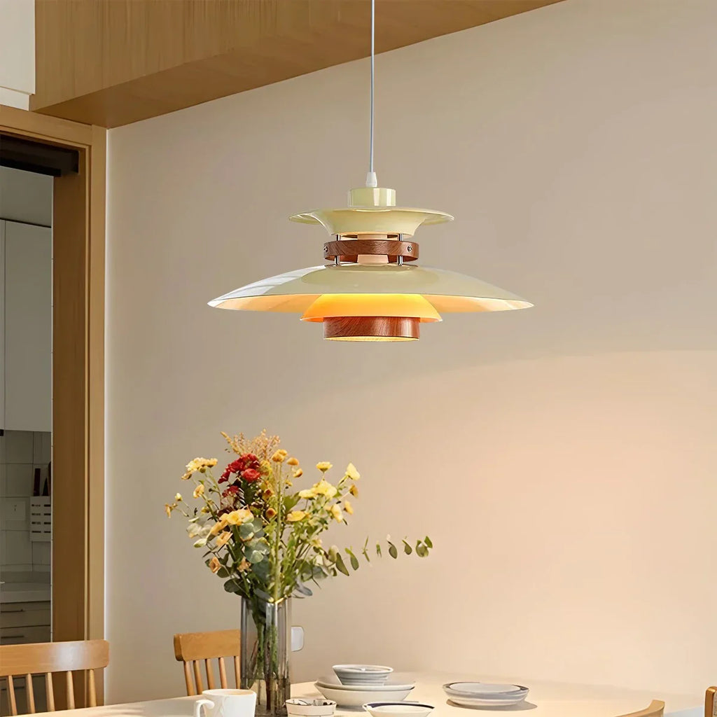 Ariyanae | Lampada a Sospensione UFO Moderna con LED Dimmerabile per Isola Cucina e Sala da Pranzo