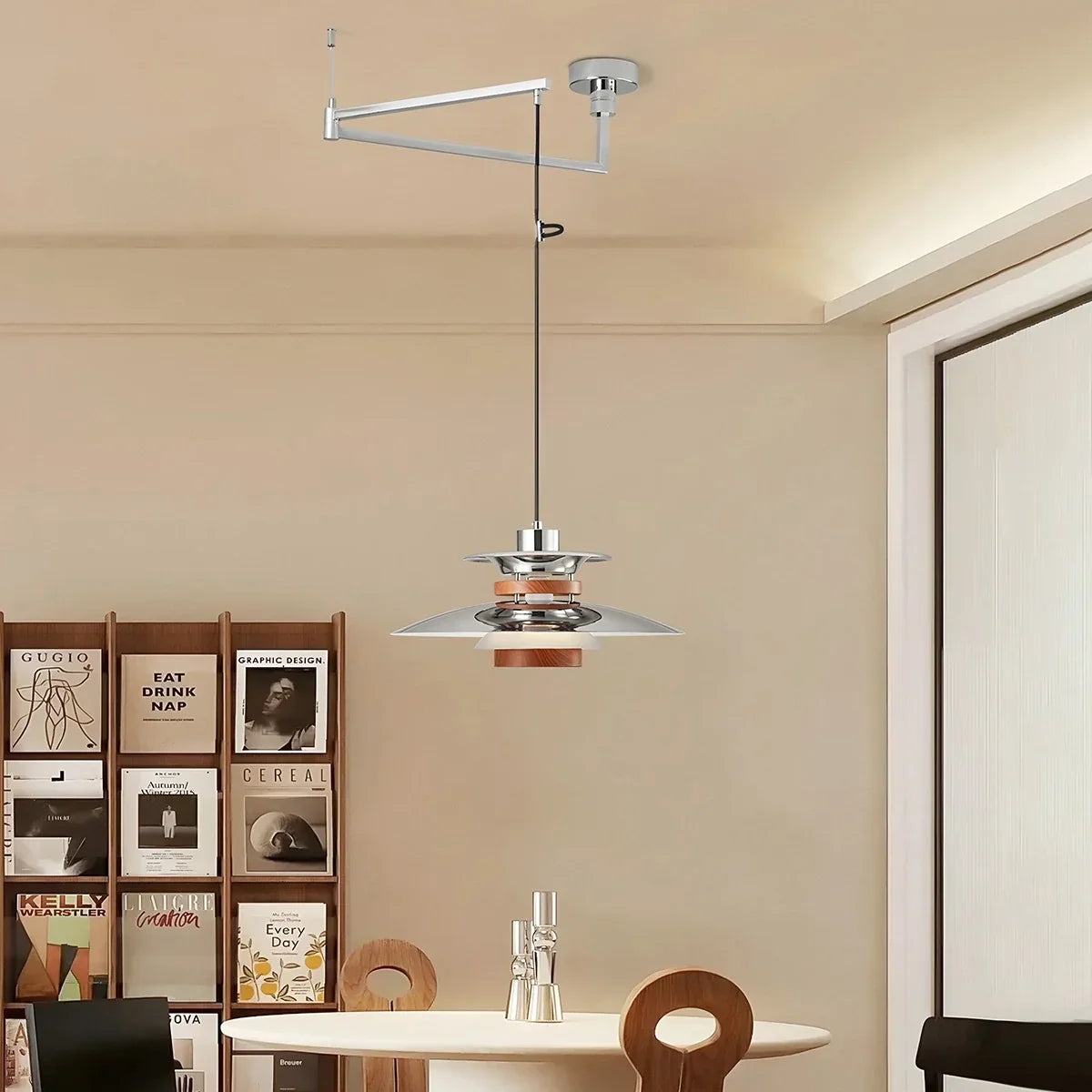 Ariyanae | Lampada a Sospensione UFO Moderna con LED Dimmerabile per Isola Cucina e Sala da Pranzo