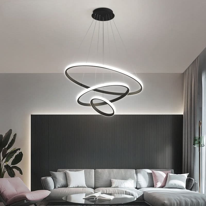 Lampada da Soffitto a Anello LED Regolabile – Design Moderno