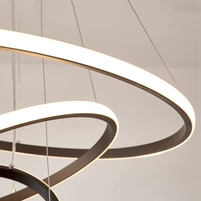 Lampada da Soffitto a Anello LED Regolabile – Design Moderno