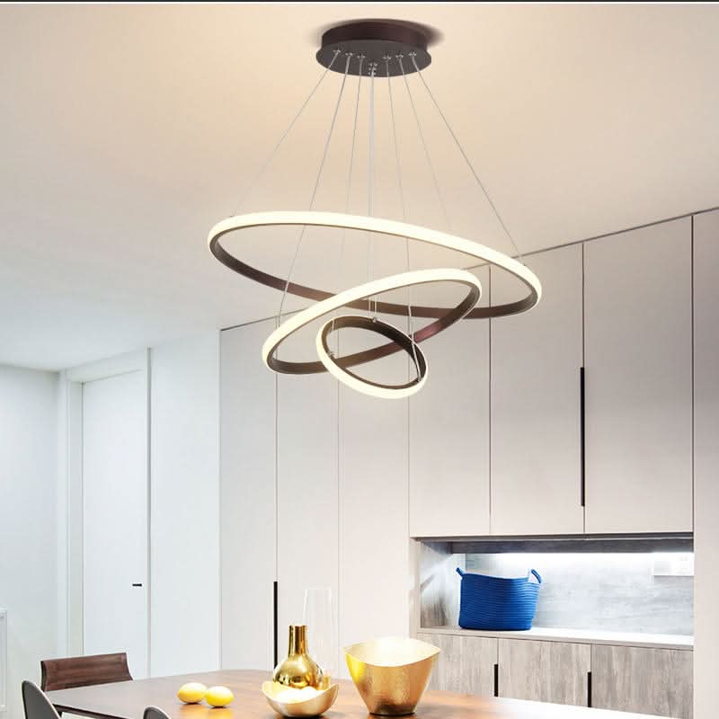 Lampada da Soffitto a Anello LED Regolabile – Design Moderno