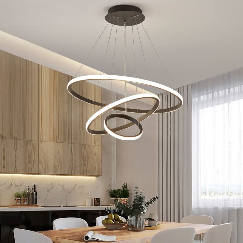 Lampada da Soffitto a Anello LED Regolabile – Design Moderno
