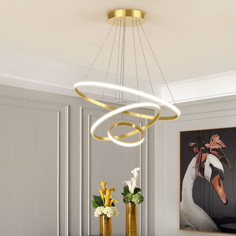 Lampada da Soffitto a Anello LED Regolabile – Design Moderno