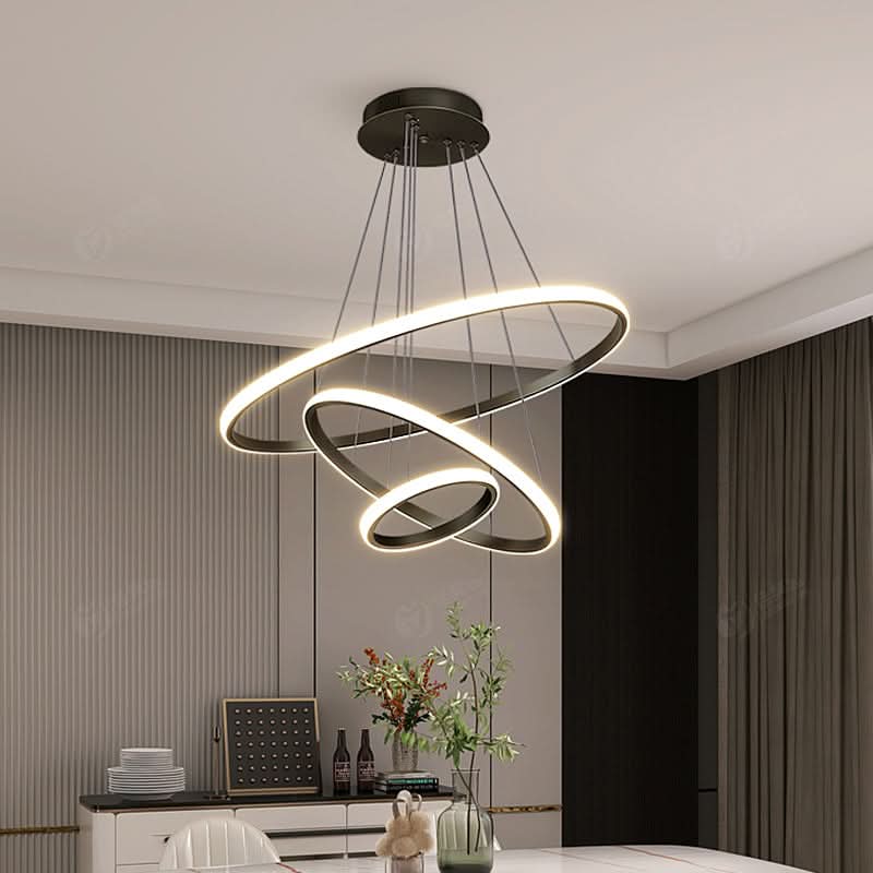 Lampada da Soffitto a Anello LED Regolabile – Design Moderno