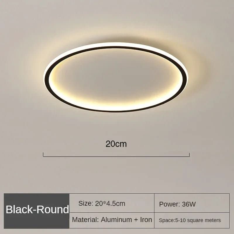 AUROGLOBE – Lampada da soffitto LED scandinava per una luce calda e priva di abbagliamento