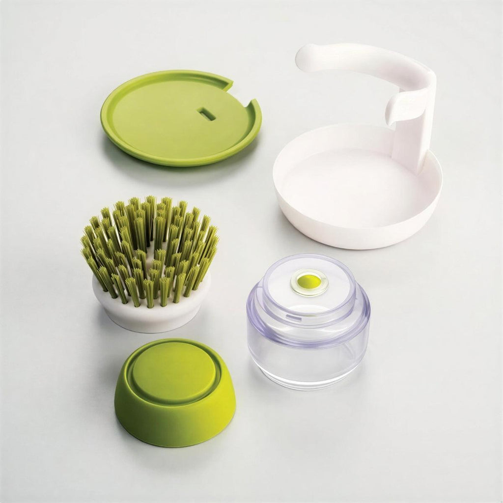 Spazzola Automatica per Lavaggio dei Piatti in Cucina con Dispenser di Sapone Integrato