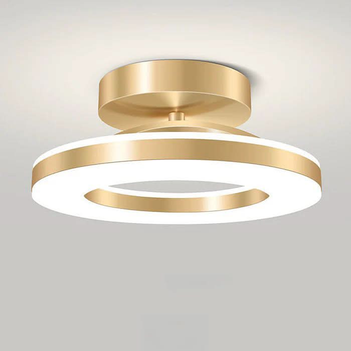 ZAYNO Lampada da Soffitto LED Nera – Moderno Montaggio a Scomparsa