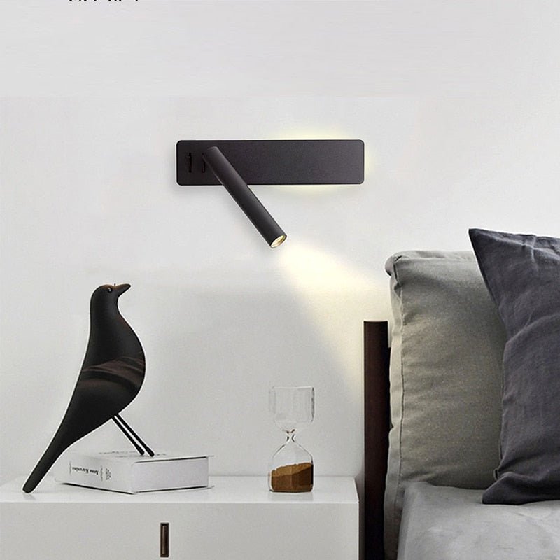 TWIRLLITE – Lampada LED girevole per illuminazione del letto regolabile