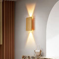 Applique LED rettangolare in alluminio minimalista nordico