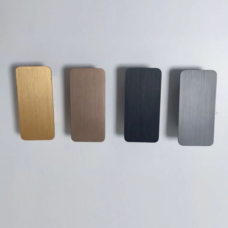 Applique LED rettangolare in alluminio minimalista nordico