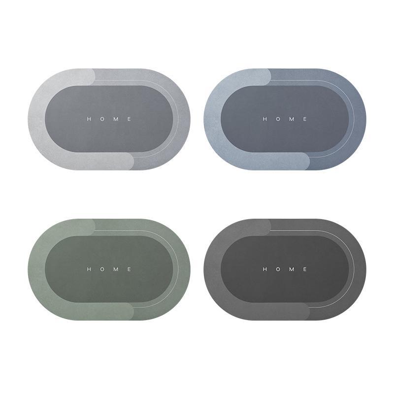 Tappetino da Bagno Asciugatura Rapida | Microfibra Superassorbente | Antiscivolo | Aquasoft