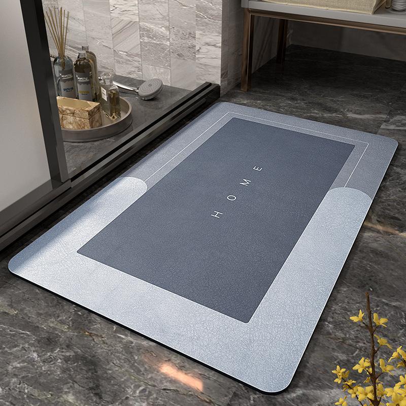 Tappetino da Bagno Asciugatura Rapida | Microfibra Superassorbente | Antiscivolo | Aquasoft