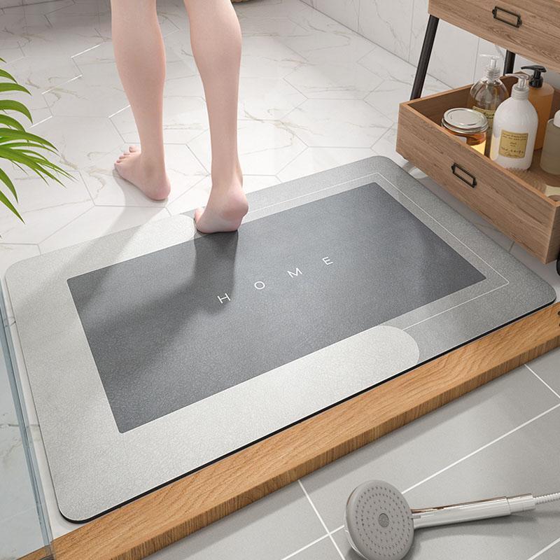 Tappetino da Bagno Asciugatura Rapida | Microfibra Superassorbente | Antiscivolo | Aquasoft