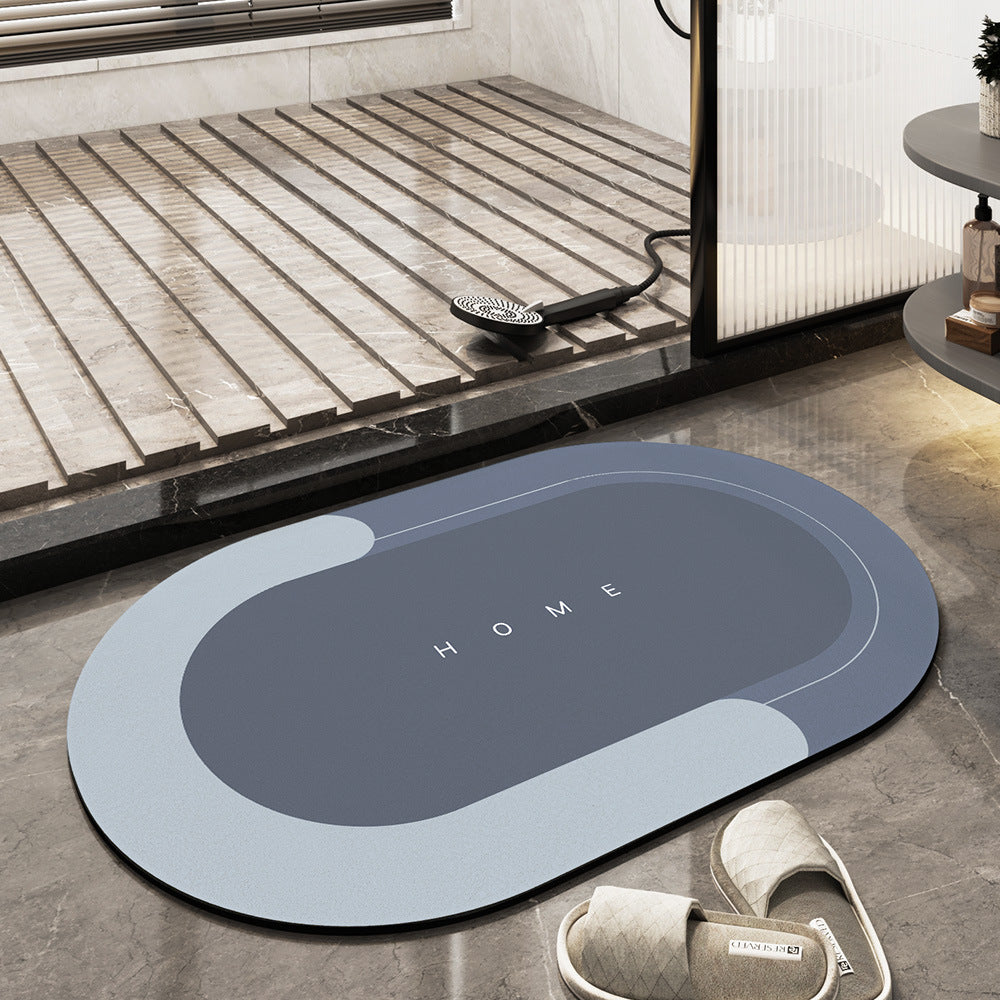 Tappetino da Bagno Asciugatura Rapida | Microfibra Superassorbente | Antiscivolo | Aquasoft