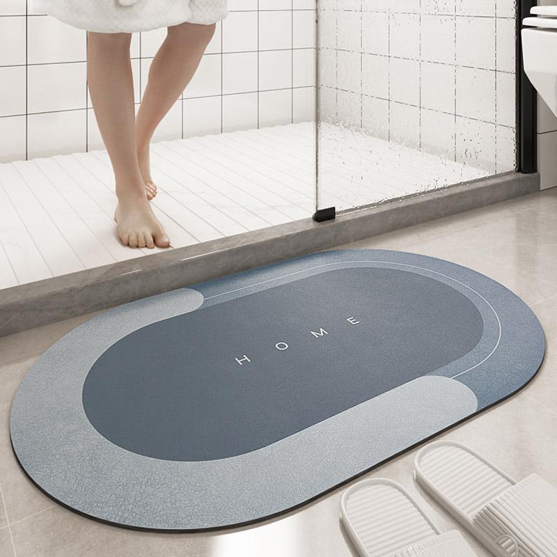 Tappetino da Bagno Asciugatura Rapida | Microfibra Superassorbente | Antiscivolo | Aquasoft