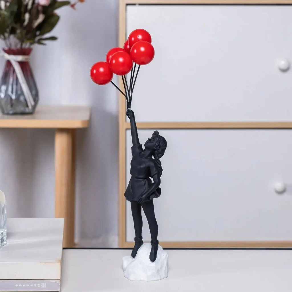 Statua della Ragazza Palloncino di Banksy